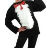 EB Licensed Dr Seuss Cat In The Hat Long Sleeve T-Shirt & Hat Adult Costume