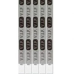 Balloon Agencies Party Supplies Hollywood VIP Silver Wristbands