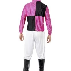 Smiffys Costumes Melbourne Cup Pink Jockey Men's Costume