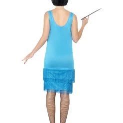 Smiffys 1920s Flirty Flapper Dress Ladies Costume Costumes 5 Smiffys 1920s Flirty Flapper Dress Ladies Costume Costumes