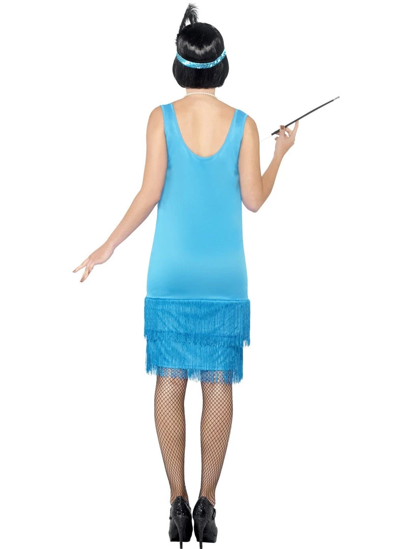 Smiffys 1920s Flirty Flapper Dress Ladies Costume Costumes 3 Smiffys 1920s Flirty Flapper Dress Ladies Costume Costumes
