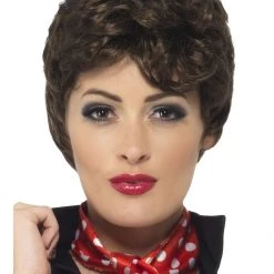 Smiffys Brown Rizzo Costume Ladies Wig