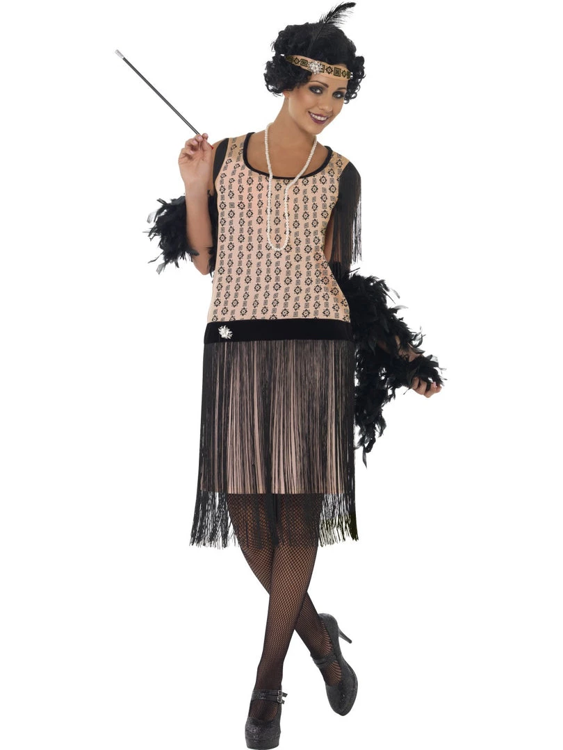 Smiffys Costumes 1920's Coco Flapper Dress Ladies Costume 1 Smiffys Costumes 1920's Coco Flapper Dress Ladies Costume
