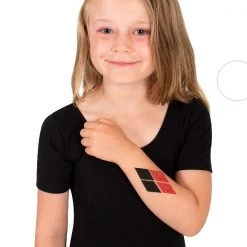 Rubies Deerfield Harley Quinn Glitter Tattoo Costume Accessory