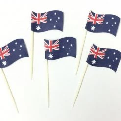 Balloon Agencies Australia Day Flags Tooth Picks Party Supplies