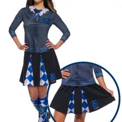 Rubies Deerfield Costumes Harry Potter Ravenclaw Skirt Size Standard Ladies Costume