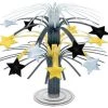 Balloon Agencies Black, Silver & Gold Stars Mini Cascade Centrepieces Table Decoration