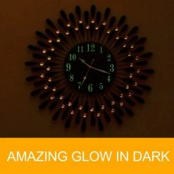 Crazy Crazy & More Crazy Deals 3D Crystal Wall Clock Luxury Art Home Decor 60cm X 60cm Black Face Home & Garden 15 Crazy Crazy & More Crazy Deals 3D Crystal Wall Clock Luxury Art Home Decor 60cm X 60cm Black Face Home & Garden