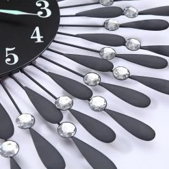 Crazy Crazy & More Crazy Deals 3D Crystal Wall Clock Luxury Art Home Decor 60cm X 60cm Black Face Home & Garden 16 Crazy Crazy & More Crazy Deals 3D Crystal Wall Clock Luxury Art Home Decor 60cm X 60cm Black Face Home & Garden