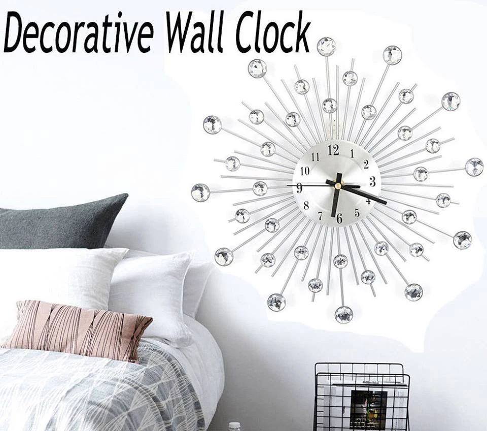 Crazy Crazy & More Crazy Deals 3D Crystal Wall Clock Luxury Art Home Decor 30cm X 30cm 8 Crazy Crazy & More Crazy Deals 3D Crystal Wall Clock Luxury Art Home Decor 30cm X 30cm