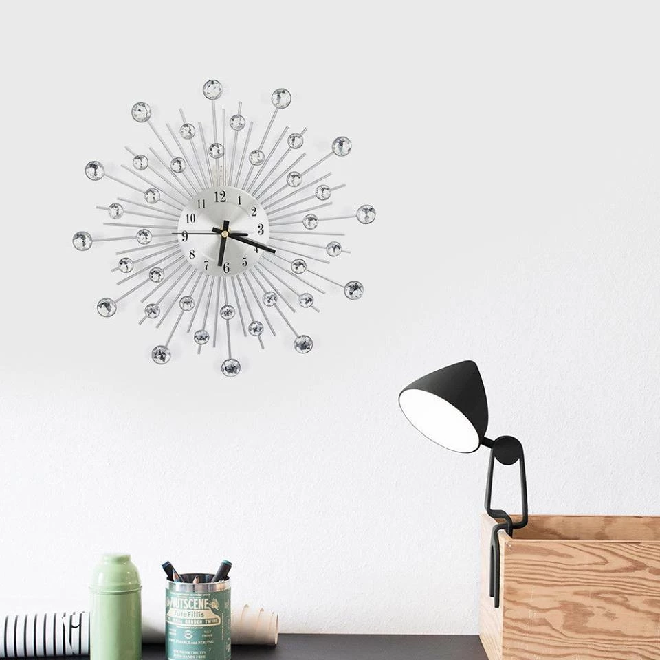 Crazy Crazy & More Crazy Deals 3D Crystal Wall Clock Luxury Art Home Decor 30cm X 30cm 2 Crazy Crazy & More Crazy Deals 3D Crystal Wall Clock Luxury Art Home Decor 30cm X 30cm