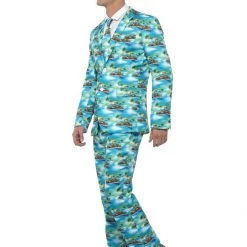 Smiffys Aloha Hawaiian Stand Out Suit Men's Costume