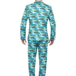 Smiffys Aloha Hawaiian Stand Out Suit Men's Costume