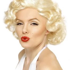 Smiffys Marilyn Monroe Bombshell Costume Ladies Wig Wigs