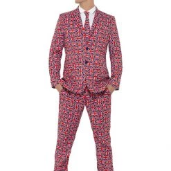 Smiffys Costumes Union Jack Stand Out Suit Men's Costume