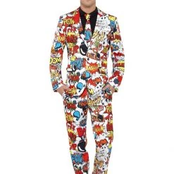 Smiffys Comic Strip Stand Out Suit Men's Costume