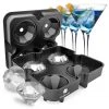 Crazy Crazy & More Crazy Deals Diamond Ice Cube Trays - Novelty Ice Cube Moulds