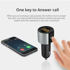 Crazy Crazy & More Crazy Deals Handsfree Phone Calls Wireless Bluetooth Car Kit FM Transmitter Radio MP3 Player USB Charger Electronics