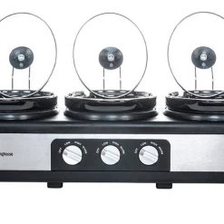 Crazy Crazy & More Crazy Deals 3pc Electric Pot Slow Cooker Stainless Steel Home & Garden