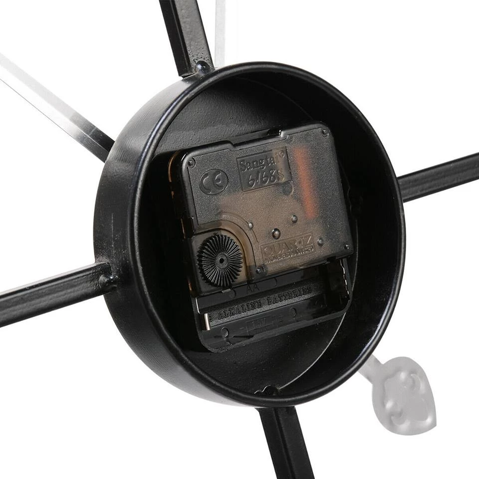 Crazy Crazy & More Crazy Deals Large Outdoor Garden Wall Clock Roman Numerals Giant Open Face Metal 80cm 4 Crazy Crazy & More Crazy Deals Large Outdoor Garden Wall Clock Roman Numerals Giant Open Face Metal 80cm