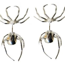 Morris Spider Skeleton Hand Steampunk Drop Earrings Halloween Costume Accessory Costume Accessories