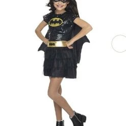 Rubies Deerfield Batgirl Sequin Tutu Dress Girls Costume