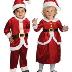 Rubies Lil' Mrs Claus Dress And Apron Set Lil' Santa Kids Costume Christmas Kids Costume