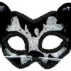 Sweidas Costume Accessories Black Cat Style Ladies Masquerade Eye Mask