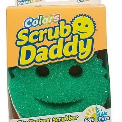 Kleva Scrub Daddy Mommy Sponge & Storage Caddy Cleaning Scrubber As Seen On Shark Tank Home & Garden