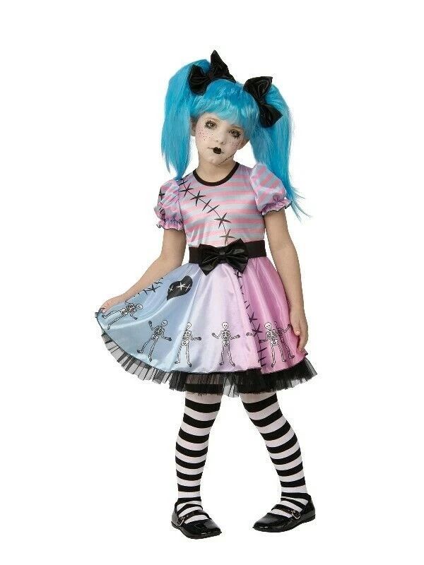 Rubie's Little Blue Skelly Skelee Ballerina Sugar Skull Girls Halloween Costume Halloween Costumes 2 Rubie's Little Blue Skelly Skelee Ballerina Sugar Skull Girls Halloween Costume Halloween Costumes