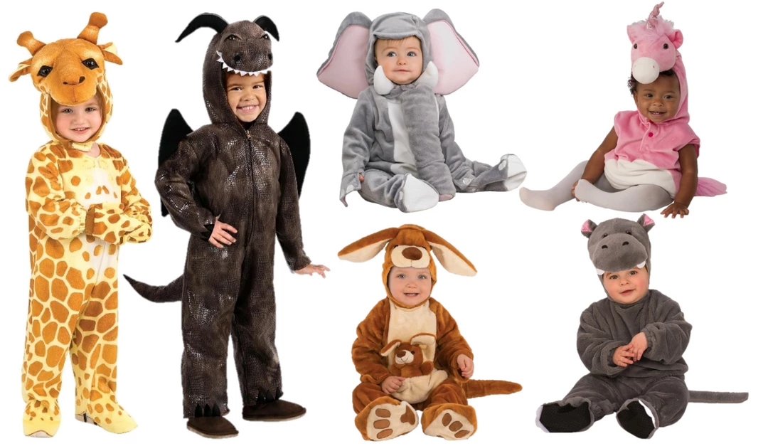 Rubie's Animal Plush Giraffe Kangaroo Dragon Hippo Unicorn Elephant Toddler Costume 1 Rubie's Animal Plush Giraffe Kangaroo Dragon Hippo Unicorn Elephant Toddler Costume