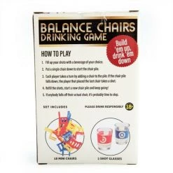 MDI Australia Balancing Chairs Drinking Party Game