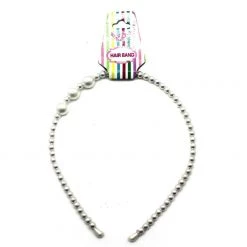 JD Health & Beauty Faux Pearl Beads Hair Band Head Band Party Tiara Ladies Girls Hair Accessory