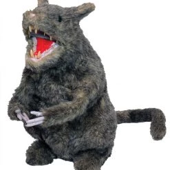 Unbranded Black Sonic Cat Skull Bear Giant Rat Standing Halloween Decoration Prop