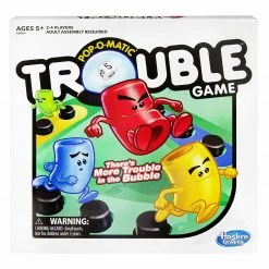 ABT Hasbro Trouble Board Game Pop-O-Matic Family Kids Game 5 ABT Hasbro Trouble Board Game Pop-O-Matic Family Kids Game
