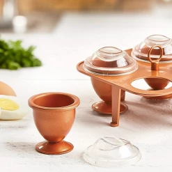 CATCH Copper Chef Non Stick 4 XL Copper Boiled Poached Egg Makers Omelete Home & Garden 5 CATCH Copper Chef Non Stick 4 XL Copper Boiled Poached Egg Makers Omelete Home & Garden