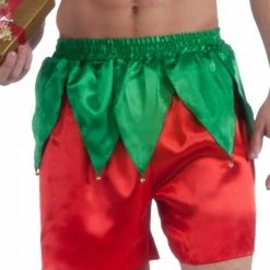 Tomfoolery Santas Helper Elf Shorts Christmas Mens Costume