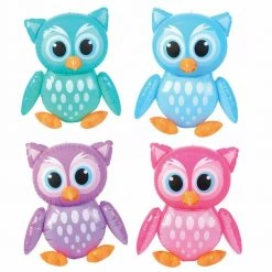 Unbranded 60cm Tall Owl Inflatable Party Decoration Prop Party Supplies