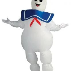 Rubie's Halloween Costumes Licensed Ghostbusters Inflatable Stay Puft Marshmallow Man Ghost Adult Costume