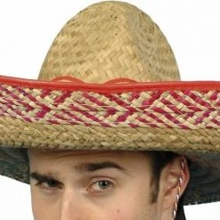 Sweidas Bandit Mexican Sombrero Hat Moustache & Cigar Costume Kit Costume Accessories