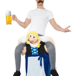 Rubie's Bavarian Beer Maiden Beer Buddy Piggyback Funny Oktoberfest Mens Costume