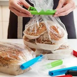 Kmart 10pc Mixed Bag Sealing Clips Food Fresh Reusable Freezer Fridge Plastic Seal