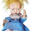 Morris Halloween Props/Decoration Animated Creepy Girl Kicking Scary Doll Halloween Decoration Prop
