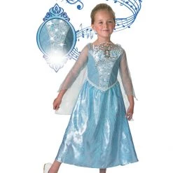 Rubies Deerfield Disney Frozen Ana And Queen Elsa Musical Light Up Size Small 4-6 Girls Costume Costumes