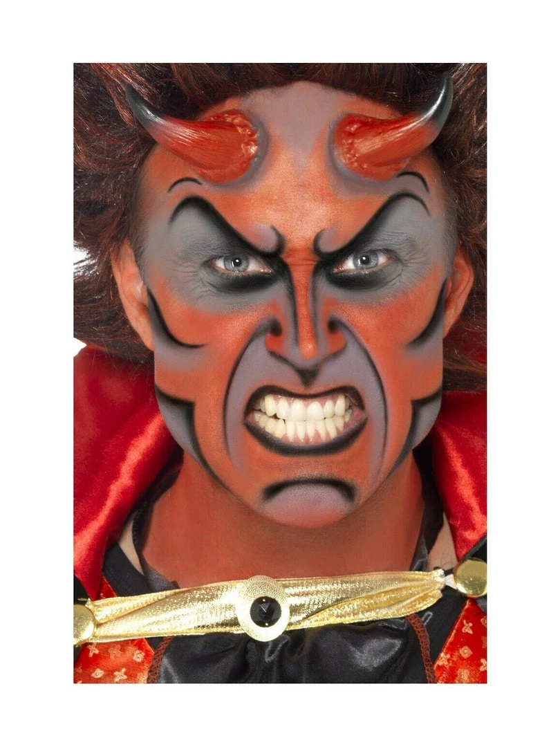 Smiffys Devil Face Paint Halloween Costume Make Up Kit 1 Smiffys Devil Face Paint Halloween Costume Make Up Kit