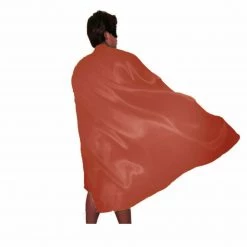 JD Costume Accessories 120cm Long Superhero Cape Sports Day Many Colours Adult Mens Ladies Cape Costume