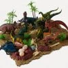 Kmart 62 Piece Prehistoric Kingdom Of Dinosaurs Adventure Kids Toy Play Set Figures Home & Garden