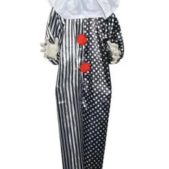 Morris 6ft Life Size Shaking Clown Hanging Halloween Decoration Halloween Props/Decoration