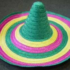 Sweidas Bandit Mexican Sombrero Hat Moustache & Cigar Costume Kit Costume Accessories