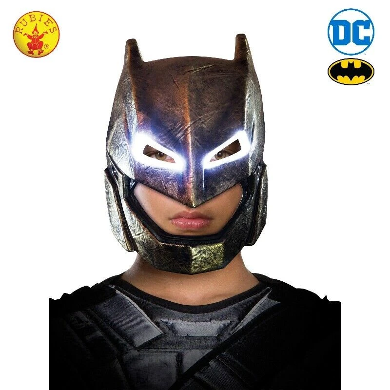 Rubie's DC Comics Batman Light Up Armoured Mask Costume Accessory Costume Accessories 1 Rubie's DC Comics Batman Light Up Armoured Mask Costume Accessory Costume Accessories